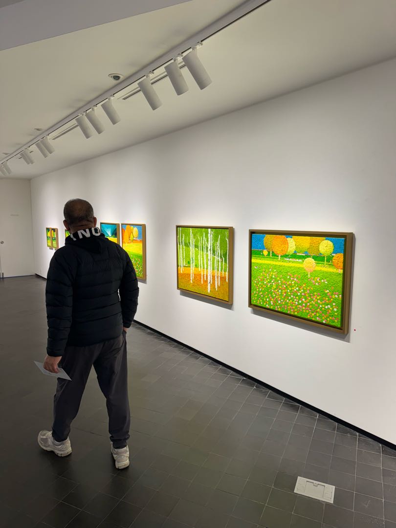 With Kei in Art Gallery