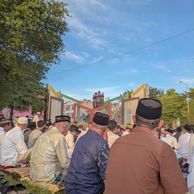 Outdoor Eid Prayer