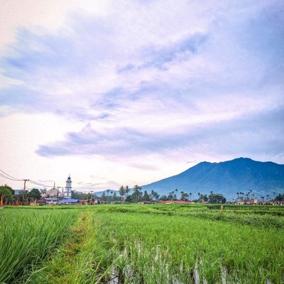 Menikmati fajar