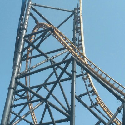 Pillar of roller coaster