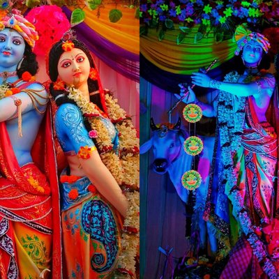 Krishna never leaves you 💙