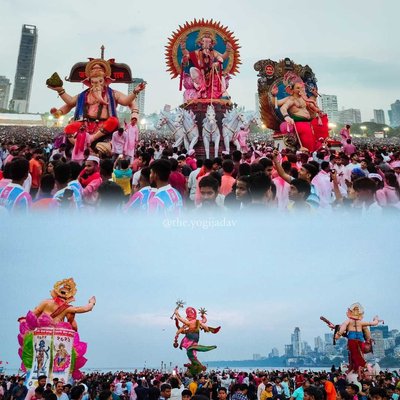 Ganpati Visarjan , Mumbai 2023