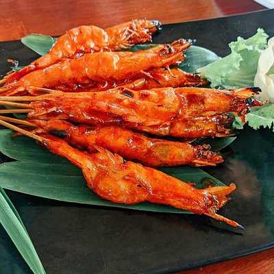 Udang bakar madu