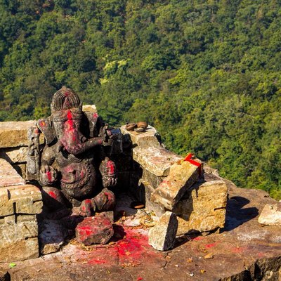 Dholkal Ganesh shrine @hilltop