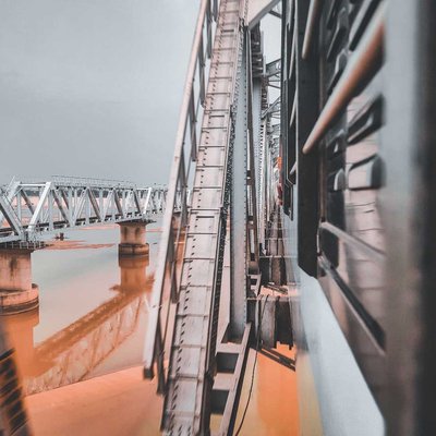 Mahanadi railway bridge || 🌉