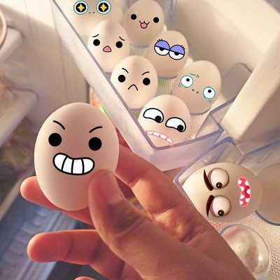 creativity with eggs!