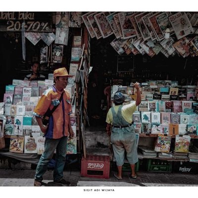 penjual koran 0 km