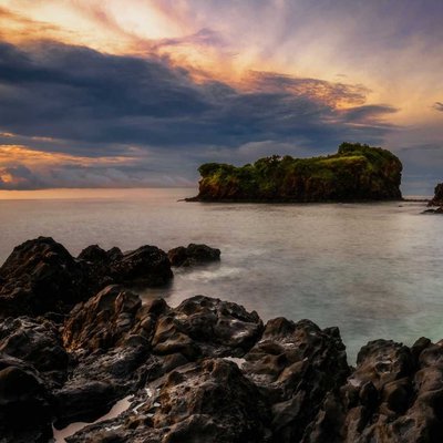 Sunrise At Gili Selang