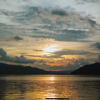Senja di sore itu