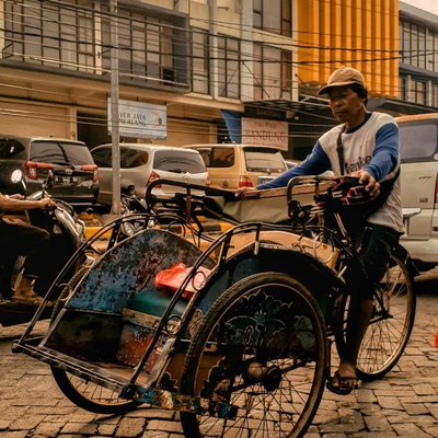 Pedicab driver