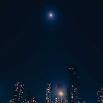 city lights