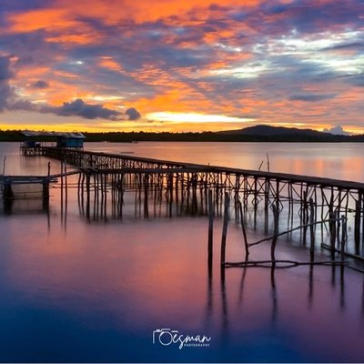 Sunset di Pering - Natuna