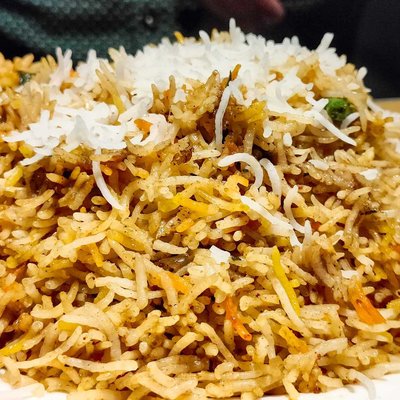 Mutton handi biriyani 
