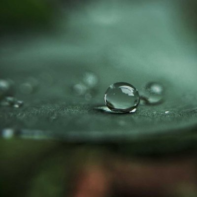 Water droplet.