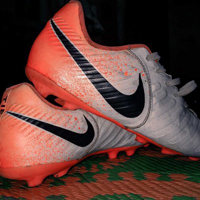 shoes the Jewelry of a footballer. 