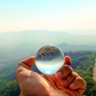 reflected mountain 🌄