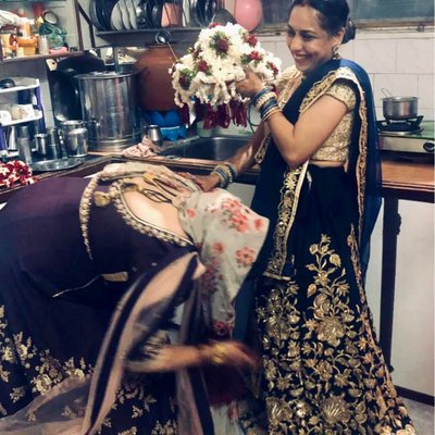 Taking Blessing 