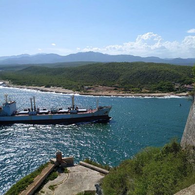 Bahía de Santiago de Cuba. Castillo del Morro.