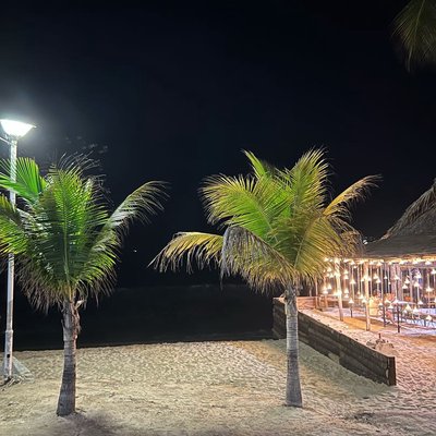 el mar de noche 😍