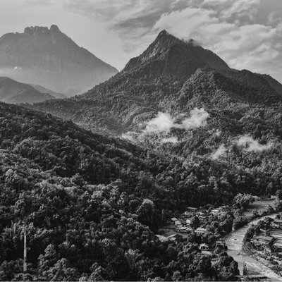 Drone shoot from Tambatuon Homestead
