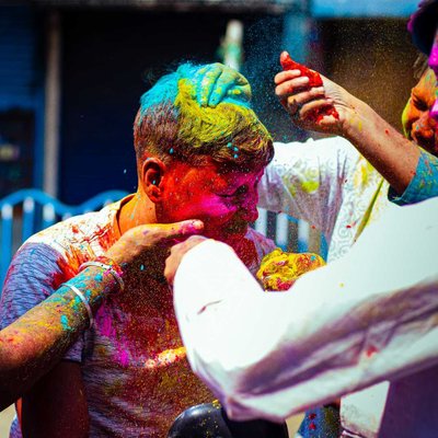 Holi headshots are mandatory.