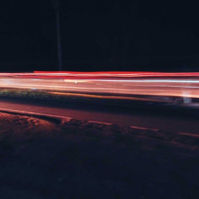 Light trails photography 