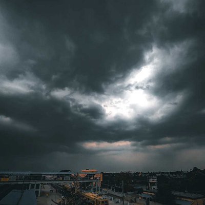 First rain of 2023