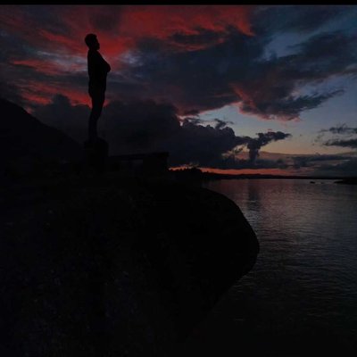 Senja di Alif Stone Park