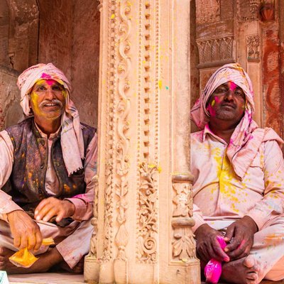 Faces of colors