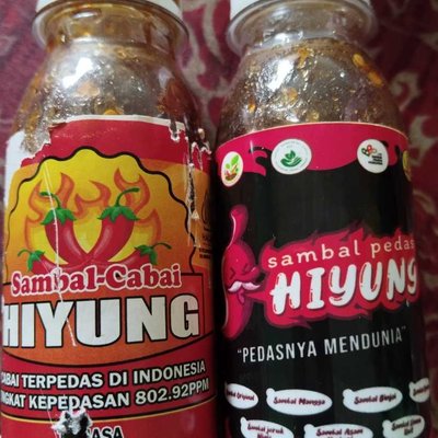 cabai hiyung olahan