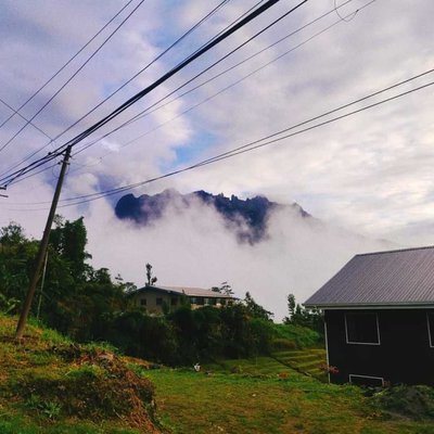 Mount Kinabalu from OYO 90616 George Adventure Base