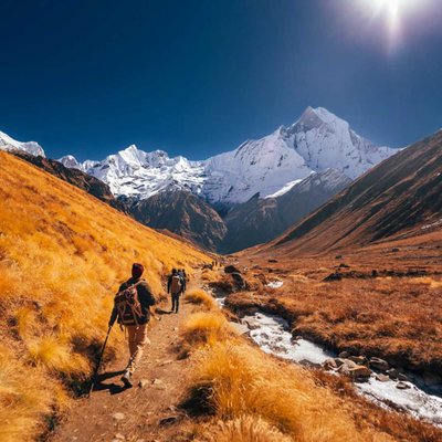 Coming back from Annapurna base camp 