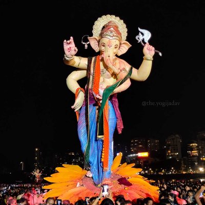 Ganpati Visarjan , Mumbai 2023 