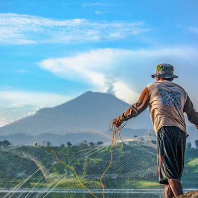 Penjaring ikan 