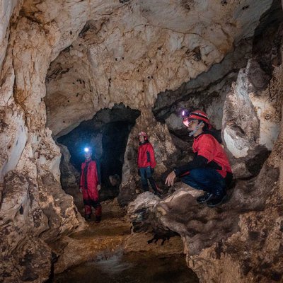 Never go caving alone