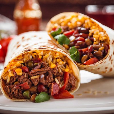 Savory Burrito Delight 🌮🧆