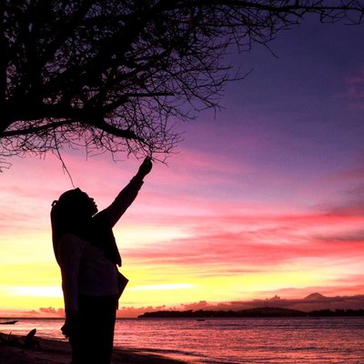 Romantic Sunset At Gili Air