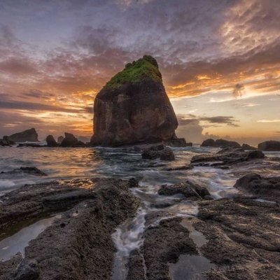 Sunrise Papuma Beach
