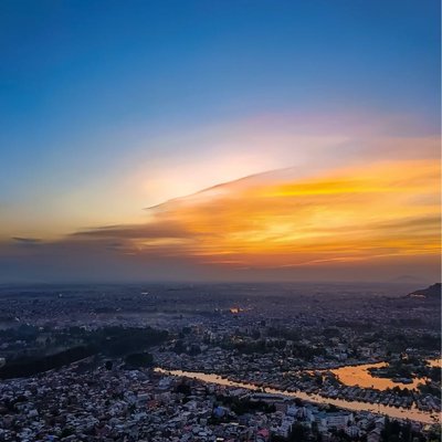 beautiful View of sunset 