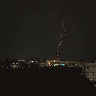 Lightning is a gentle reminder that tomorrow is another chance to rewrite your story.⚡️  #shotoniphone