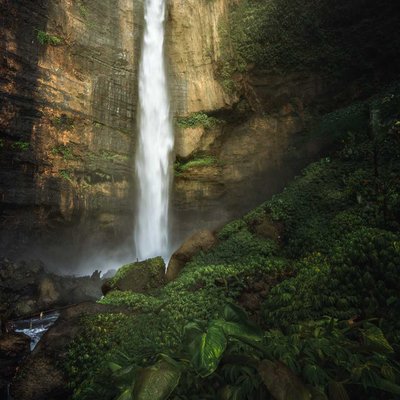 Kapasbiru Waterfall - Lumajang