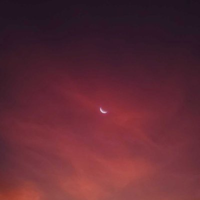 look at the moon