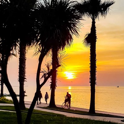 Yalova da gün batımı