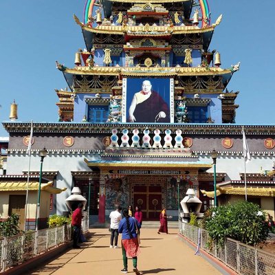 Namdroling Monastery Golden Temple 