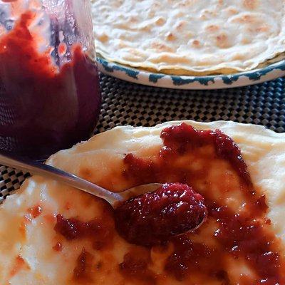 Homemade pancakes