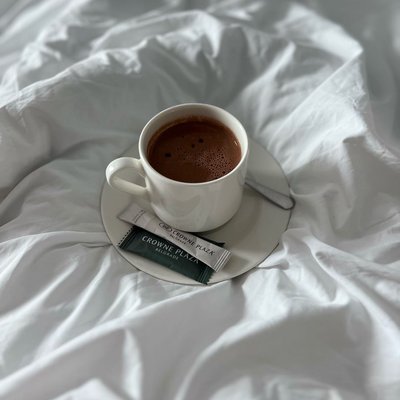 Morning coffee at Crowne Plaza Hotel ☕️ 