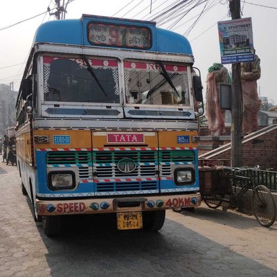 Local bus of Kanthalia (Bhangor)