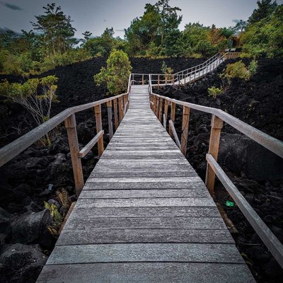 Jembatan Vulkanik TWA Batu Angus