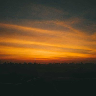 The sun's saying goodnight again โค