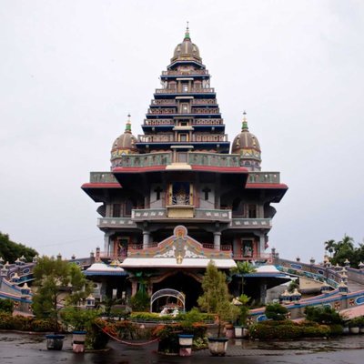 great chatolic church with temple style